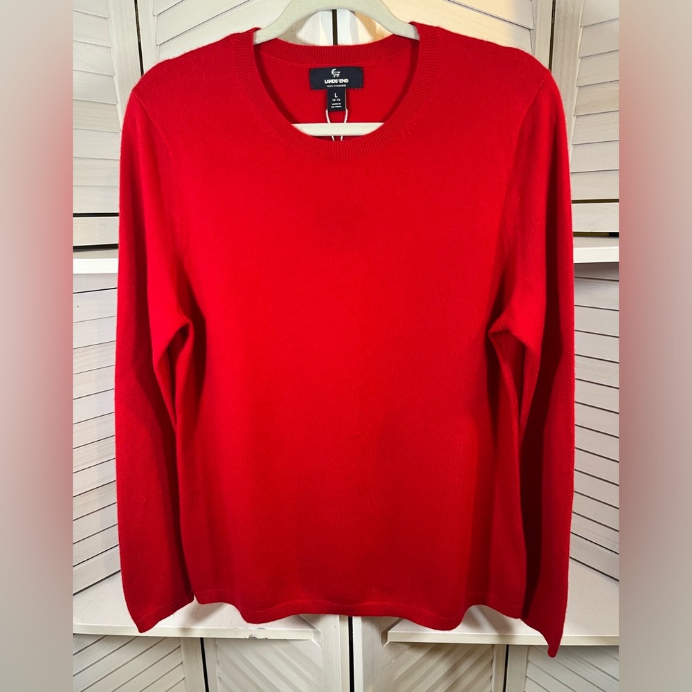 NEW LANDS AND MENS SWEATER 100% CASHMERE